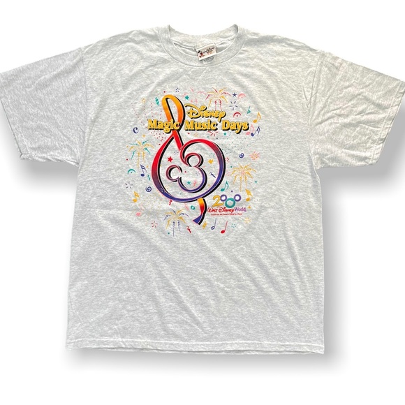 X-Large Vintage 2000 Disney World “Magic Music Days” T-Shirt - Picture 1 of 3